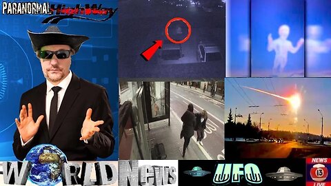 UFO News! Hilarious Bus Stop Prank See Giant Robots and Alien Invasion & is it a Meteor or UFO?