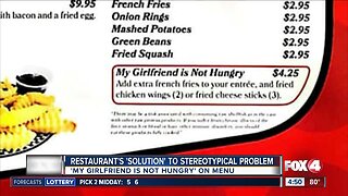 Restaurant's "solution" to stereotypical problem