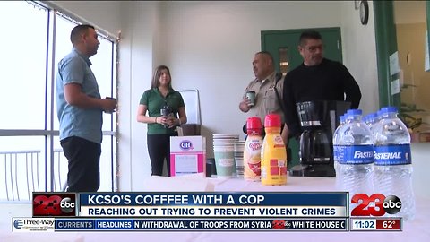 KSCO hosts Coffee with a Cop