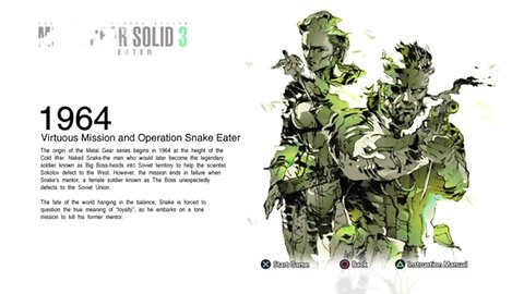 Metal Gear Solid 3