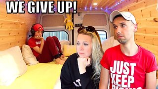 We had to GIVE UP! Vanlife FAIL at Campervan Campout 2023!