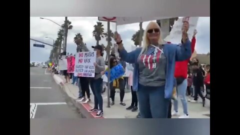 USA - Huntington Beach Protest - My Body My Choice