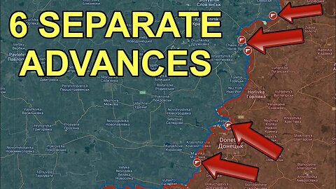 Russian Storm Units ENTER Avdiivka | Russian Advances Throughout The Donbass Region