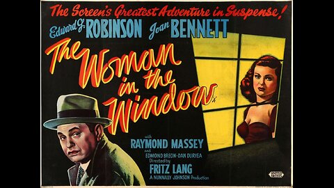 The Woman in the Window (1944) | A classic film noir directed by Fritz Lang