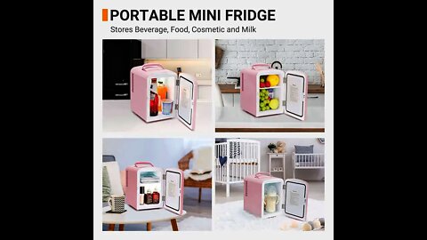 AstroAI Mini Fridge😊some food in your mini fridge from Amazon! #shorts