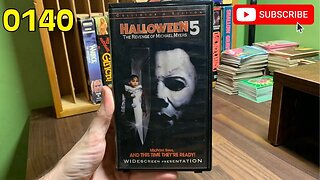 [0140] HALLOWEEN V - THE REVENGE OF MICHAEL MYERS (1989) VHS INSPECT [#halloween5 #halloween5VHS]