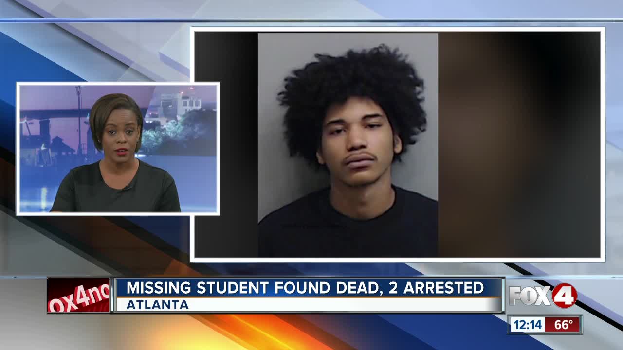 Missing Clark Atlanta University student found dead, 2 arrested