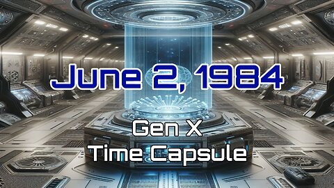 June 2nd 1984 Gen X Time Capsule
