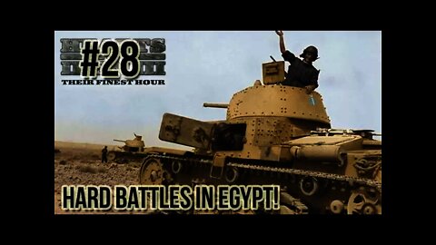 Hearts of Iron 3: Black ICE 9 - 28 (Italy) Hard Battles in Egypt
