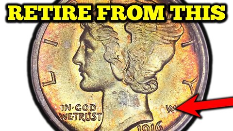 RETIRE if You Have This Rare Coin! Mercury Dime Error Coins