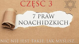 Prawa Noachidzkie, czym takim są..? - z Lucyną z San Antonio