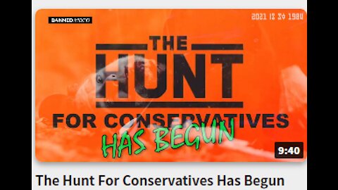 The Hunt For Conservatives Has Begun