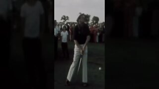 President Gerald Ford hits spectator with golf ball