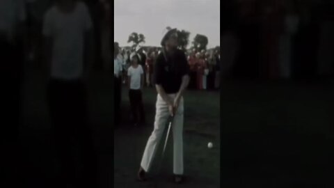 President Gerald Ford hits spectator with golf ball