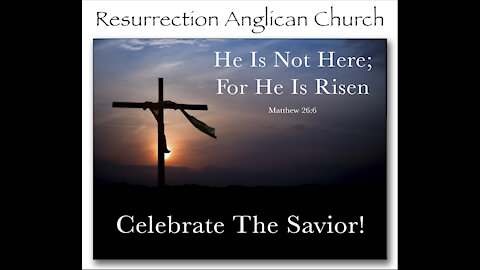 Resurrection Sunday Sermon. Bishop Ian Anderson