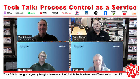 Tech Talk Live! Process Control as a Service with ConSynSys Technologies