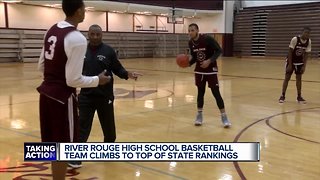 River Rouge basketball team thriving under new coach