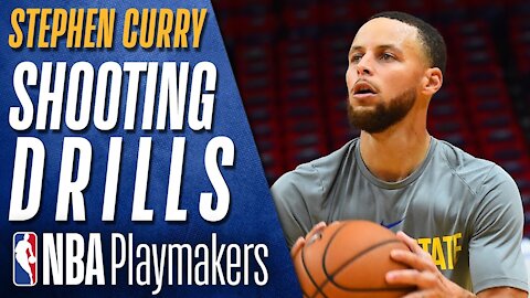 How Stephen curry work his shots! GSW workout (drills)