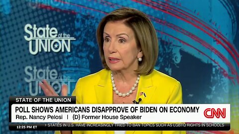 Nancy Pelosi Says She Asks Herself "All The Time" Why Biden Doesn't Get More Credit In Polling