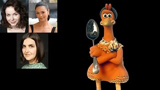 Animated Voice Comparison- Ginger (Chicken Run)