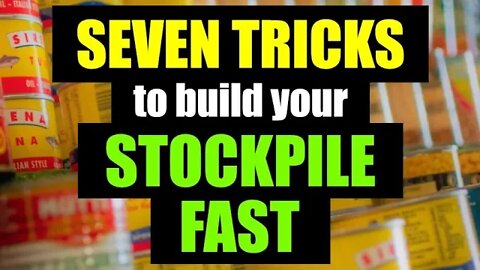 DO NOT Stockpile without these TRICKS – EASY!