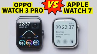 Oppo Watch 3 PRO vs Apple Watch 7