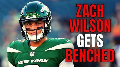 Zack Wilson Gets BENCHED By The Jets After PATHETIC Performance And Press Conference Controversy