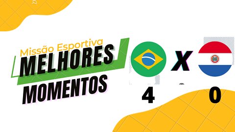Melhores Momentos de Brasil e Bolívia 4 X 0