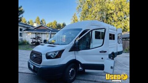 Very Low Mileage 2018 Ford Transit 350 Food Truck with Lightly Used 2020 Kitchen for Sale in Oregon