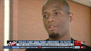 Police Chief Greg Terry responds to Floyd case