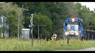 Broken Railroad Crossing Requires Flagging For Every Passing Train | Jason Asselin