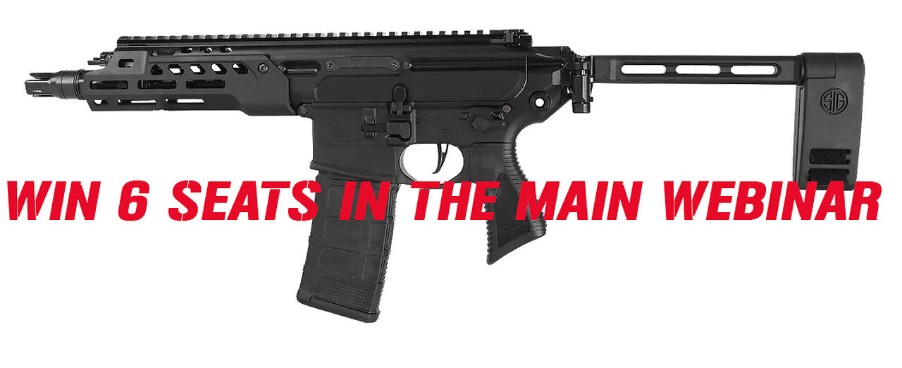Rattle R2 Sig Sauer MCX Rattler LT MINI 2 FOR 6 SEATS IN THE MAIN WEBINAR