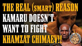 The REALLY (smart) REASON Kamaru is AVOIDING Khamzat Chimaev!!