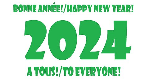 Jean Héon (MC/TM) Wishes You A Happy New Year 2024 To Everyone!