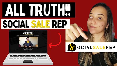 Social Sale Rep Review - (WARNINGS 2024/2025) - Social Sale Rep - Make $35 an Hour Working From Home