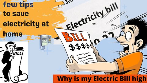 Few Tips to Save Electricity
