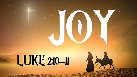 Christmas Series "Joy" 12/10/2023