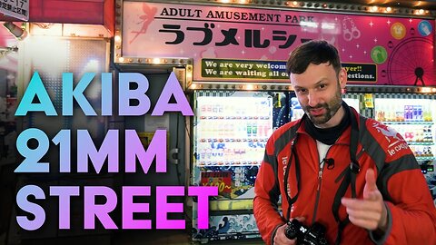 21mm Street Photography in Akihabara