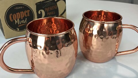Moscow Mule 16oz Copper Mugs (Set of 2) by Copper Mind review