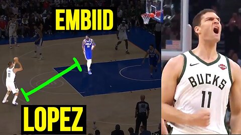 FILM STUDY: How Brook Lopez FRUSTRATED Joel Embiid