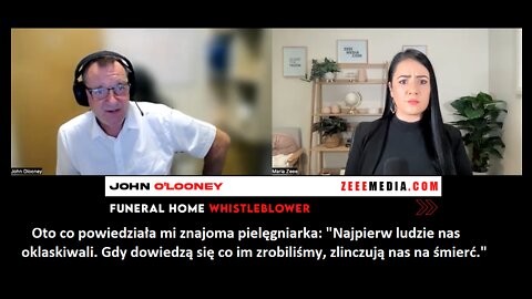 JOHN O'LOONEY - SZPITALE MORDUJĄ PACJENTÓW I TUSZUJĄ MASOWE ZGONY DZIECI PO "SZCZEPIONKACH" (NAPISY)