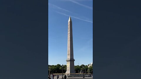The Luxor Obelisk in Paris #shorts
