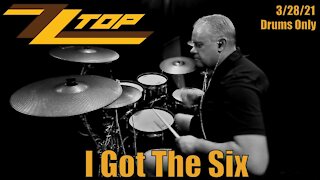 ZZ Top - I Got the Six - Drums Only #ZZTOP