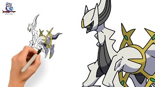 How to Draw Arceus Pokémon Legends - Art Tutorial