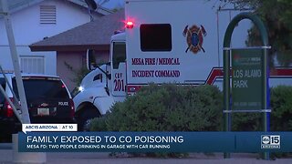 FD: Mesa family hospitalized after carbon monoxide poisoning