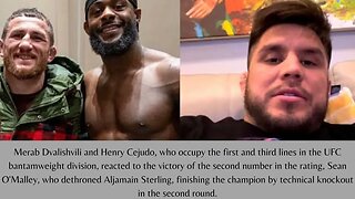 MMA Champions Cejudo and Dvalishvili Discuss O'Malley vs Sterling @TruepointSportsofficial