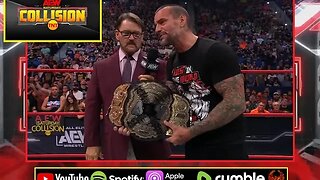 THE REAL AEW CHAMPION CM PUNK : OFF THE CUFF