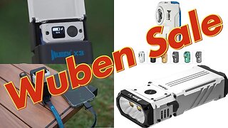 Wuben Flashlight Sale 25% off June 20th - July 20th !!