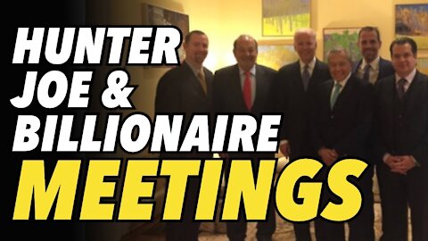 Hunter's business meetings with Mexican billionaires & el Jefe present