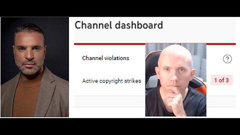 Amir Tsarfati hit my y-tube channel with copyright strike for commenting and reacting to his videos